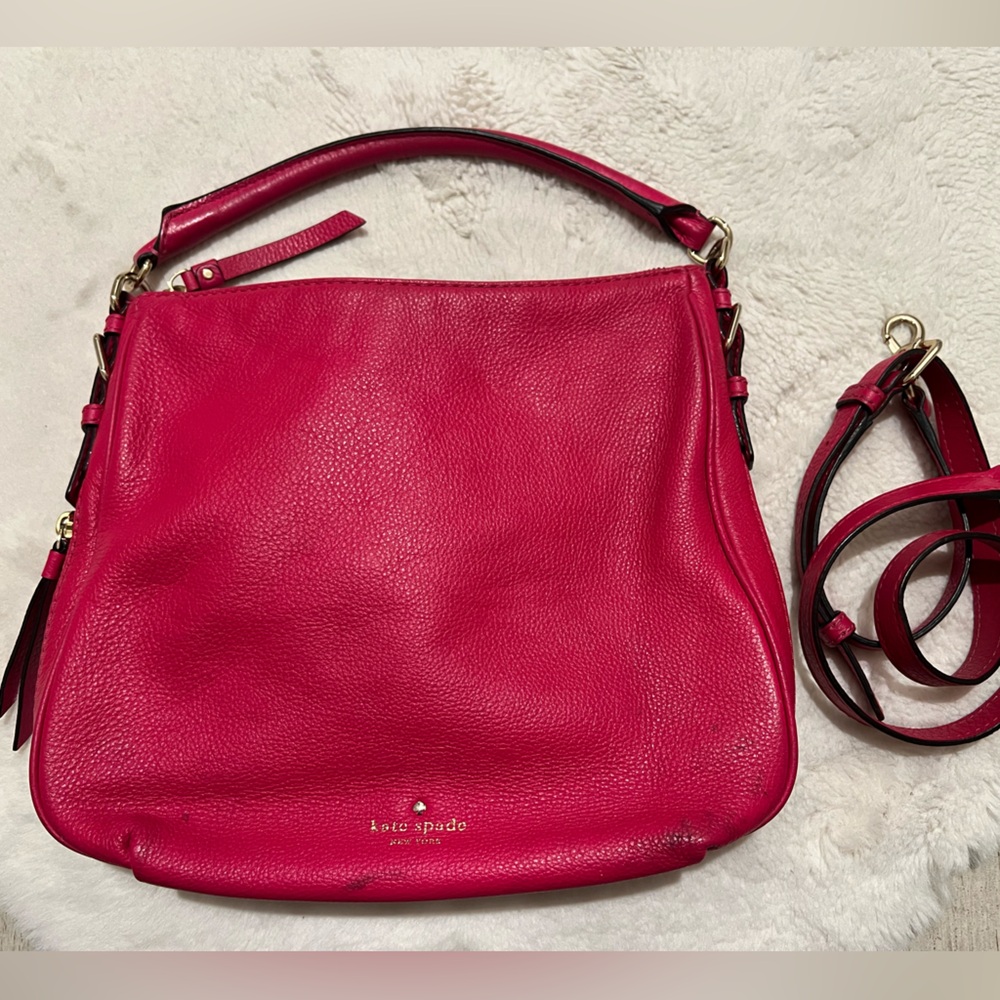 Kate Spade Pink Leather Shoulder Bag